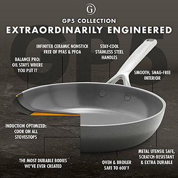 GreenPan GP5 Ceramic Non-Stick Stainless Steel 10-piece Cookware