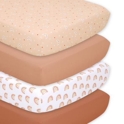 The Peanutshell Boho 4-pc. Crib Sheet