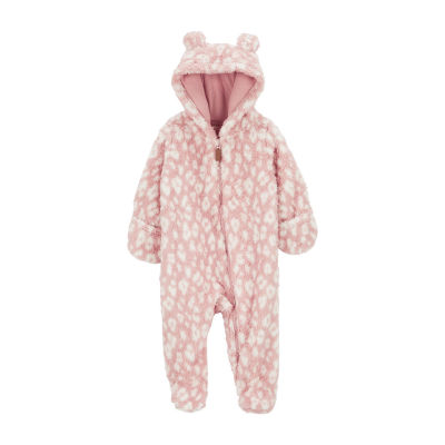 Carter's Baby Girls Midweight Leopard Snow Suit