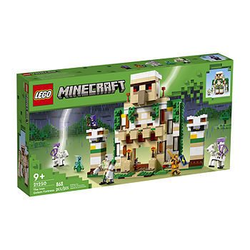 LEGO Minecraft The Iron Golem Fortress 21250 Building Set (868