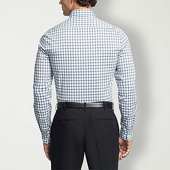 Van Heusen Slim Ultra Flex Mens Slim Fit Stretch Fabric Wrinkle Free Long  Sleeve Dress Shirt - JCPenney