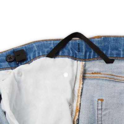 mutual weave Mens Easy-on + Easy-off Adaptive Stretch Fabric Straight Leg Jean