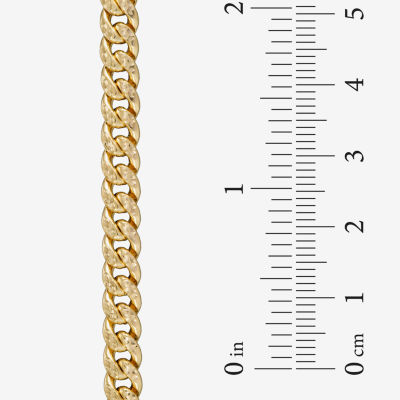 Made in Italy Unisex Adult 14K Gold 22 Inch Curb Chain Necklace
