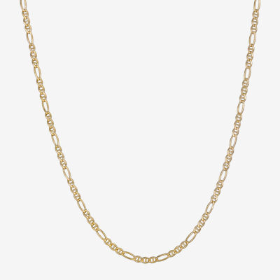 Made in Italy 14K Gold 18 Inch Solid Fashion Chain Necklace