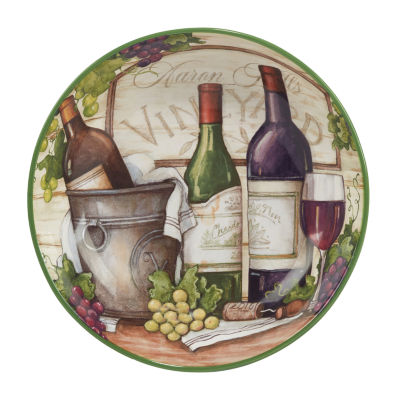 Certified International Meadow Brook Vineyard Serving Bowl