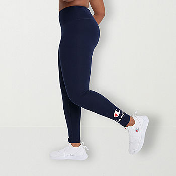 Champion womens Authentic 7/8 Tight Leggings, Athletic Navy-586169,  XX-Large US