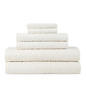 Liz Claiborne Signature Plush Bath Towel Collection, One Size , White