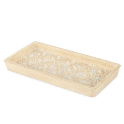 Global Faux Wood Tray