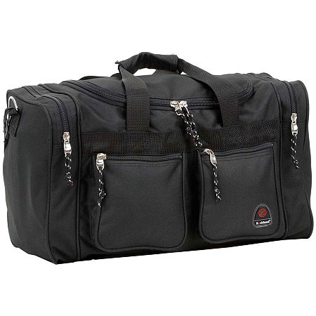 Rockland Freestyle 19 Inch Solid Color Duffel Bag, One Size , Black