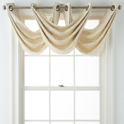 Liz Claiborne Anza Grommet-Top Waterfall Valance