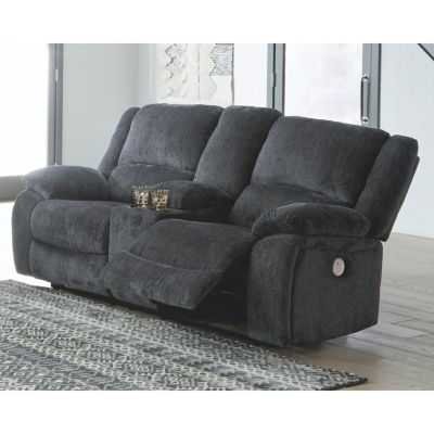 Signature Design by Ashley® Dryden Pad-Arm Power Recline Loveseat