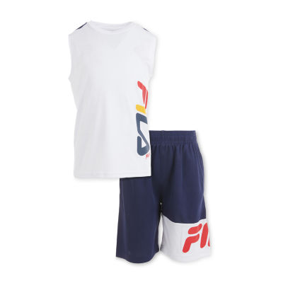 FILA Big Boys 2-pc. Short Set