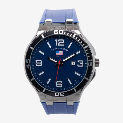 U.S. Polo Assn. Mens Blue Strap Watch Us9804jc