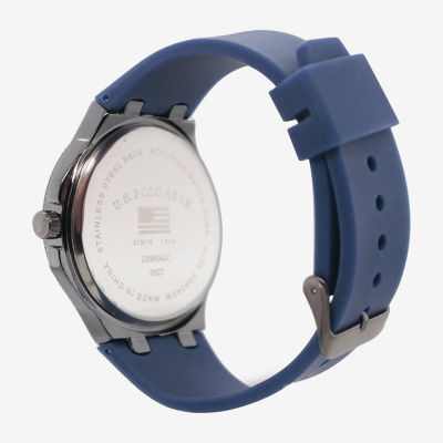 U.S. Polo Assn. Mens Blue Strap Watch Us9804jc