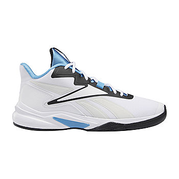 Reebok Buckets Mens Basketball Shoes, Color: White Black - JCPenney