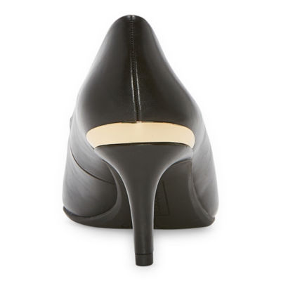 Liz Claiborne Gracie Womens Pointed Cone Heel Pumps