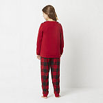 North Pole Trading Co. Little & Big Kids Unisex Adaptive Crew Neck Long Sleeve 2-pc. Pant Pajama Set