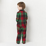 North Pole Trading Co. Toddler Unisex 2-pc. Flannel Christmas Pajama Set