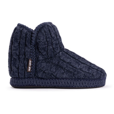 Muk Luks Womens Bootie Slippers