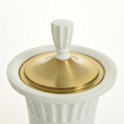 Stylecraft Dann Foley White Pleated Vase