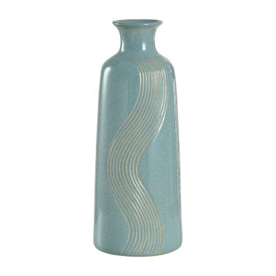 Stylecraft Avida Blue Ceramic Vase