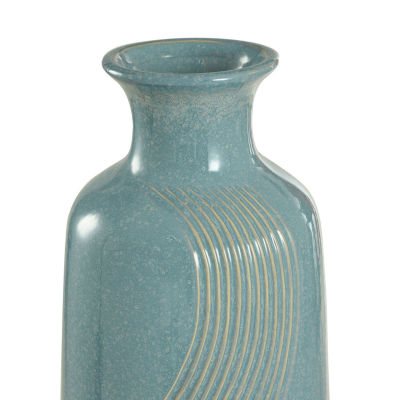 Stylecraft Avida Blue Ceramic Vase