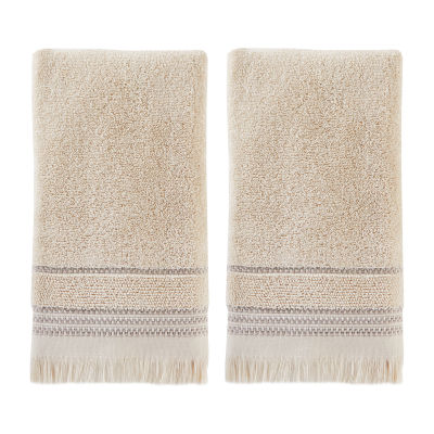 Saturday Knight Neutral Nuances Jude 2-pk Hand Towels