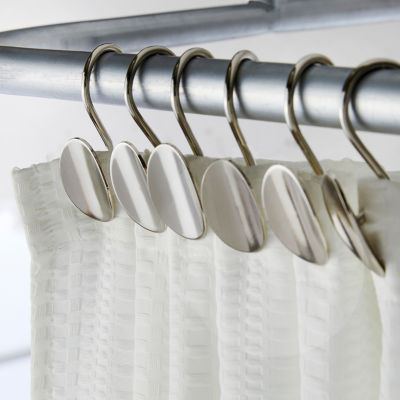 Saturday Knight Westwick Stripe Shower Curtain Hooks