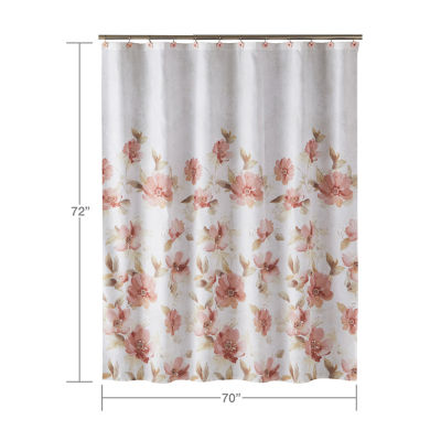 Saturday Knight Misty Floral Shower Curtains