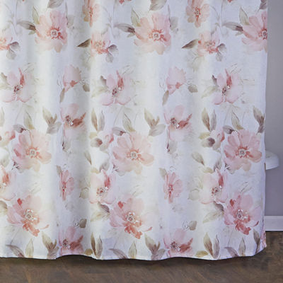 Saturday Knight Misty Floral Shower Curtain