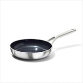 OXO Black Steel 12 BBQ Frying Pan with Silicone Sleeve CC005104-001,  Color: Black - JCPenney