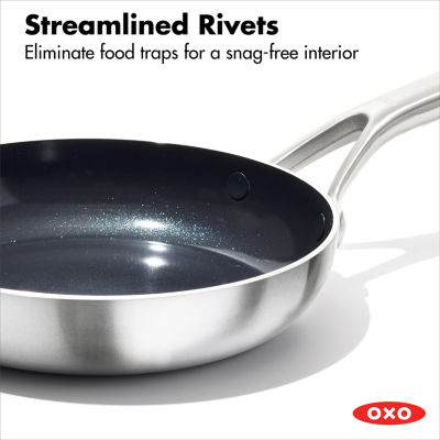 OXO Mira 3-Ply Stainless Steel 10" Frying Pan