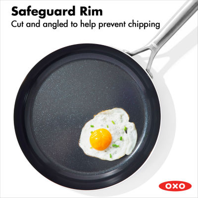 OXO Mira 3-Ply Stainless Steel Frying Pan, 12