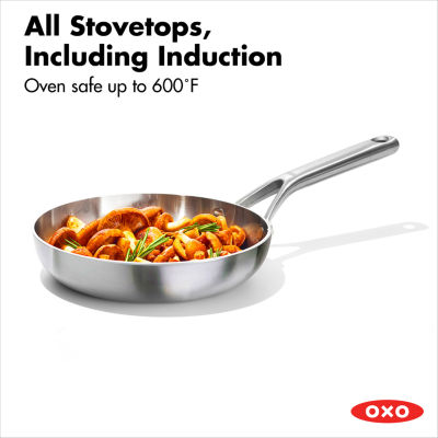 OXO Mira 3-Ply Stainless Steel 8" Frying Pan