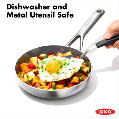 OXO Mira 3-Ply Stainless Steel 2-pc. Frying Pan Set