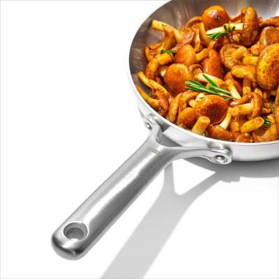 OXO Mira 3-Ply Stainless Steel 10-pc. Pots and Pans Cookware Set