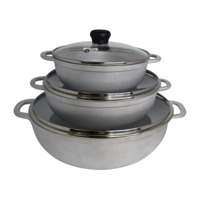 IMUSA 2-pc. Aluminum Steamer Set with Lids, Color: Silver - JCPenney