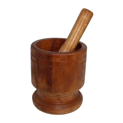 IMUSA Jumbo 2-pc. Wood Mortar and Pestle Set