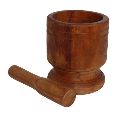 IMUSA Jumbo 2-pc. Wood Mortar and Pestle Set