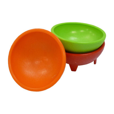 IMUSA Multicolor 3-pc. Salsa Dish Set