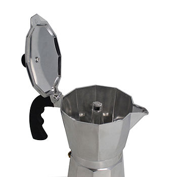 IMUSA IMUSA Aluminum Coffeemaker 3 Cup, Silver - IMUSA