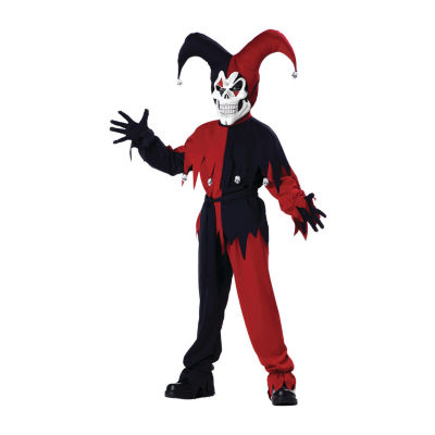 Boys Evil Jester Costume
