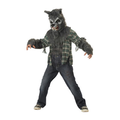 Little & Big Kid Boys Howling At The Moon Costume