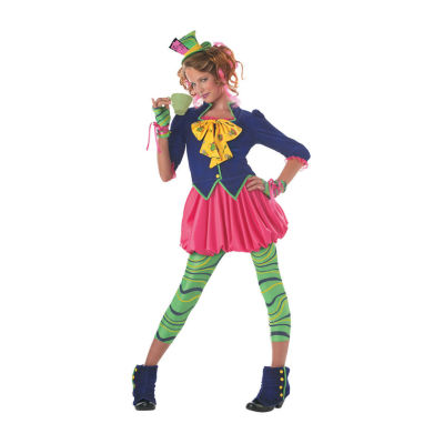 Girls The Mad Hatter Costume - Alice In Wonderland