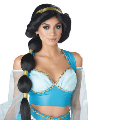 Womens Desert Princess Wig Costume Accessory