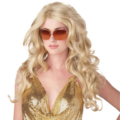 Womens Sexy Super Model Wig Costume Accessory