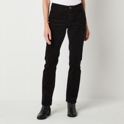 Gilded Intent 90's Straight Corduroy Pant - Women's Pants in Smoky