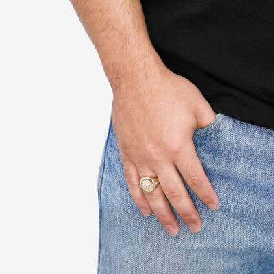 Jcpenney mens hot sale gold rings