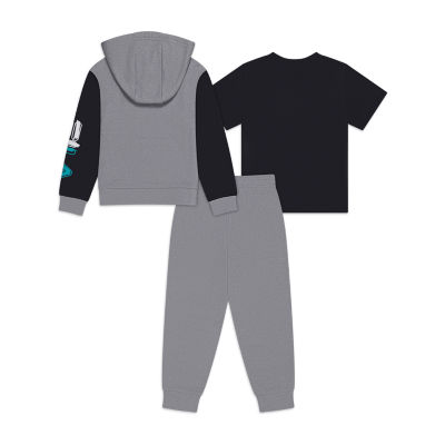 FILA Little Boys 3-pc. Fleece Pant Set