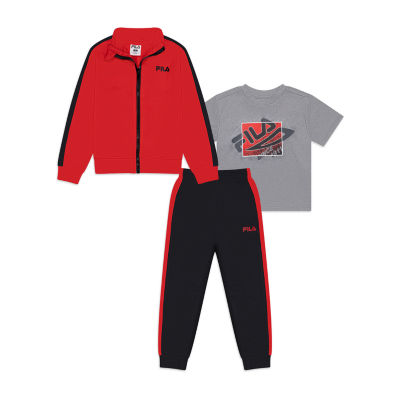 FILA Little Boys 3-pc. Pant Set